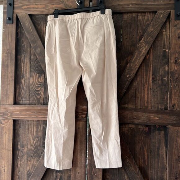 NWT $245. Theory Treeca Pull-On Pant in Good Linen - Picture 7 of 16